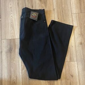 NWT. Paul Shark Classic Black Straight Men's Jeans
